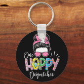 One Hoppy Dispatcher - Ostersonne 911 - Notfall Schlüsselanhänger (Vorderseite)