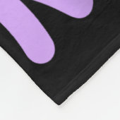 One Hoppy Icu Nurse Retro Groovy Happy Oaster Bunn Fleecedecke (Ecke)