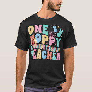 One Hoppy Informationstechnologie Lehrer Tutor Bun T-Shirt