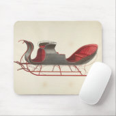 One Horse Open Sleigh - Weihnachten Mousepad (Mit Mouse)