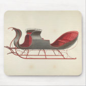 One Horse Open Sleigh - Weihnachten Mousepad (Vorne)