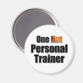 One Hot Personal Trainer Magnet (Vorderseite/Rückseite)
