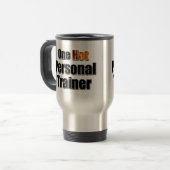 One Hot Personal Trainer Reisebecher (Vorderseite Links)