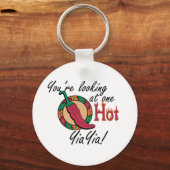One Hot YiaYia Schlüsselanhänger (Vorderseite)