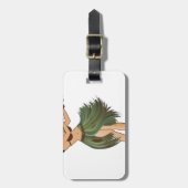 One Hula Girl Dancing Gepäckanhänger (Vorderseite vertikal)