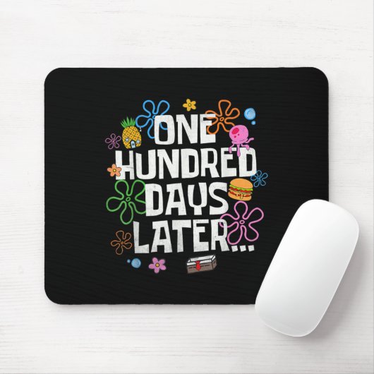 One Hundred Days Later 100 Days Of School Student  Mousepad (Mit Mouse)