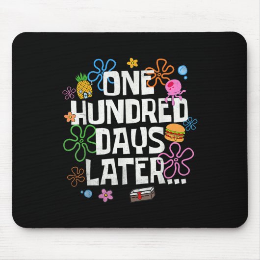 One Hundred Days Later 100 Days Of School Student  Mousepad (Vorne)