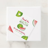 One in a Melon 1. Geburtstag Danke Geschenkanhänger (Beispiel)