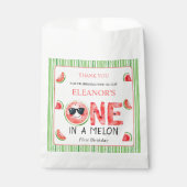 One in a melon 1st birthday watermelon Thank You Geschenktütchen (Vorderseite)