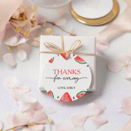 One in A Melon Birthday Watermelon Vielen Dank Geschenkanhänger