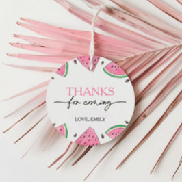 One in A Melon Birthday Watermelon Vielen Dank Geschenkanhänger