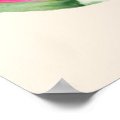 "One in a Melon" Ermutigung Wasserfarbe Poster (Ecke)