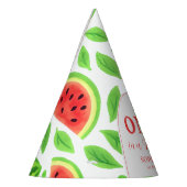 One In A Melon Erster Geburtstag Partyhütchen (Links)