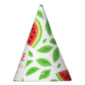 One In A Melon Erster Geburtstag Partyhütchen (Rechts)