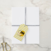 One in a Melon First 1st Birthday Party Geschenkanhänger (Mit Garn)