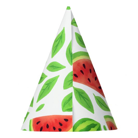 One In A Melon First Birthday Partyhütchen (Rückseite)