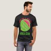 One in a Melon Medical Coder Watermelon Retirement T-Shirt (Vorne ganz)