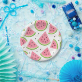 One in a Melon Wassermelonen-Papierteller Sommer G Pappteller (Party)