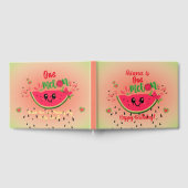 One In a Melon Watermelon Girl's Summer Birthday Gästebuch (Voll)