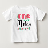 One in a melon watermelon kids baby t-shirt (Vorderseite)
