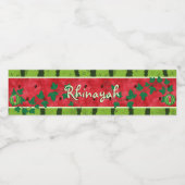 ONE in Melon First Birthday Watermelon Wasserflaschenetikett (Einzelnes Label)