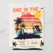 One in the Sun, a Beach Boys Birthday Invitation Einladung (Vorderseite)