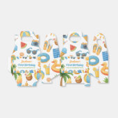 One In The Sun Birthday Summer Party Geschenkschachtel (Ungefaltet)