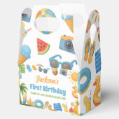 One In The Sun Birthday Summer Party Geschenkschachtel (Geöffnet)