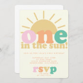 One In The Sun Invite Einladung (Vorne/Hinten)