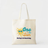 ☀️One in the Sun Strandtasche Tragetasche (Vorne)