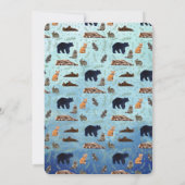 One isn’t fur-ever 1st Birthday Invitation Einladung (Rückseite)