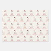 One Jolly Goose December First Birthday Geschenkpapier Set (Vorderseite 2)