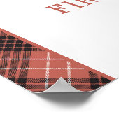 One Jolly Goose Modern First Birthday Welcome Sign Poster (Ecke)