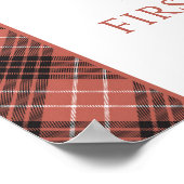 One Jolly Goose Modern First Birthday Welcome Sign Poster (Ecke)