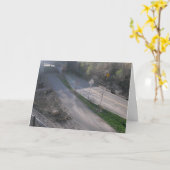 "One Lane Underpass" Get Well Card Karte (Gelbe Blume)