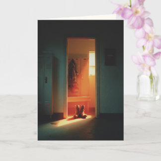 "One Last Shift, Done in Peace" Sympathy Karte