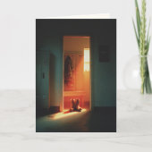 "One Last Shift, Done in Peace" Sympathy Karte (Vorderseite)