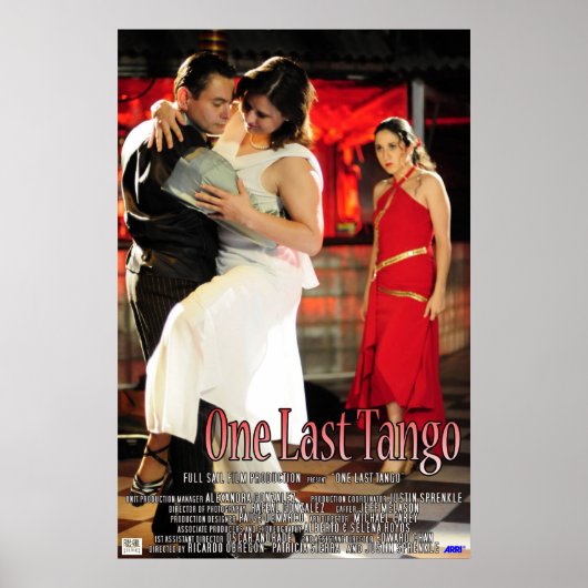 One Last Tango Poster (Vorne)
