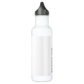 One Less Plastic Save The Planet Eco Modern Design Edelstahlflasche (Links)