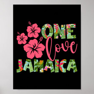 One Liebe Jamaica 2025 Caribbean Vacation Theme Fa Poster