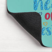 | One Liebe One Heart One Destiny Mousepad (Ecke)