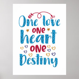 One Liebe One Heart One Destiny Poster
