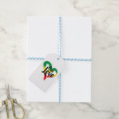 One Liebe One Heart Reggae Vibes Geschenkanhänger (Mit Garn)
