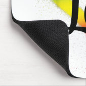 One Liebe One Heart Reggae Vibes Mousepad (Ecke)