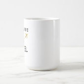 One Life, Just Travel - Inspiration Travel Mug Kaffeetasse (Mittel)