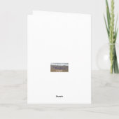 One Life Lily Sympathy Card Karte (Rückseite)