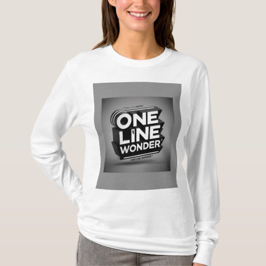 One Line Wonder T-Shirt (Vorderseite)