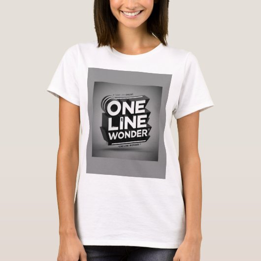 One Line Wonder T-Shirt (Vorderseite)