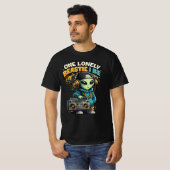 One Lonely Beastie Alien - Funny Hip Hop Alien  T-Shirt (Vorne ganz)