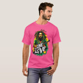One Love el Rey del Reggae T-Shirt (Vorne ganz)